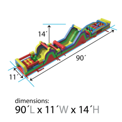 9020RETRO202 1737754267.png 90' RETRO 3-PIECES Obstacle Course (52)