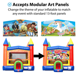 Medium20Rainbow20bounce20house203 1761278919 Medium Rainbow Bounce house(57)